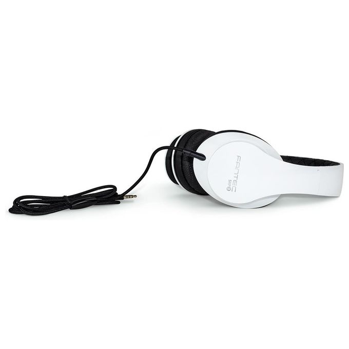 Fantec SHP-3 Cuffia a Padiglione per Telefono Cellulare Stereofonico Nero-Bianco