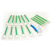 VisibleDust 4080470 VSwabs Cuscinetto pulisci-schermo per fotocamera con tessuto Ultra MXD-100 dimensione 1.0x (24mm) colore Verde
