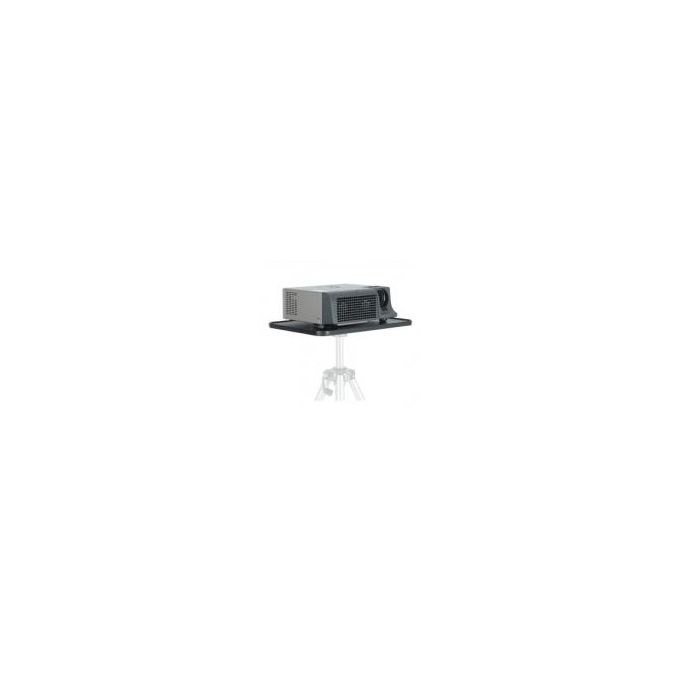 Walimex 15113 Piastra per Laptop e Proiettore in Alluminio Portata fino a 15 Kg con Attacco 1-4'' e 3-8'' colore Nero