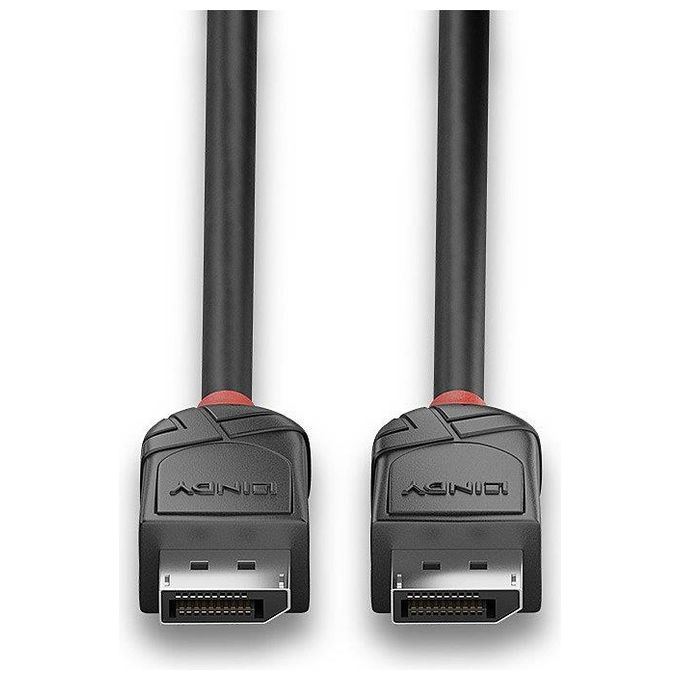 Lindy Cavo Displayport 1,2 M-M Black Line 1mt