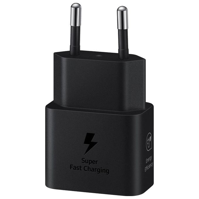 Samsung Type C Caricatore Smartphone Nero Usb Ricarica Rapida
