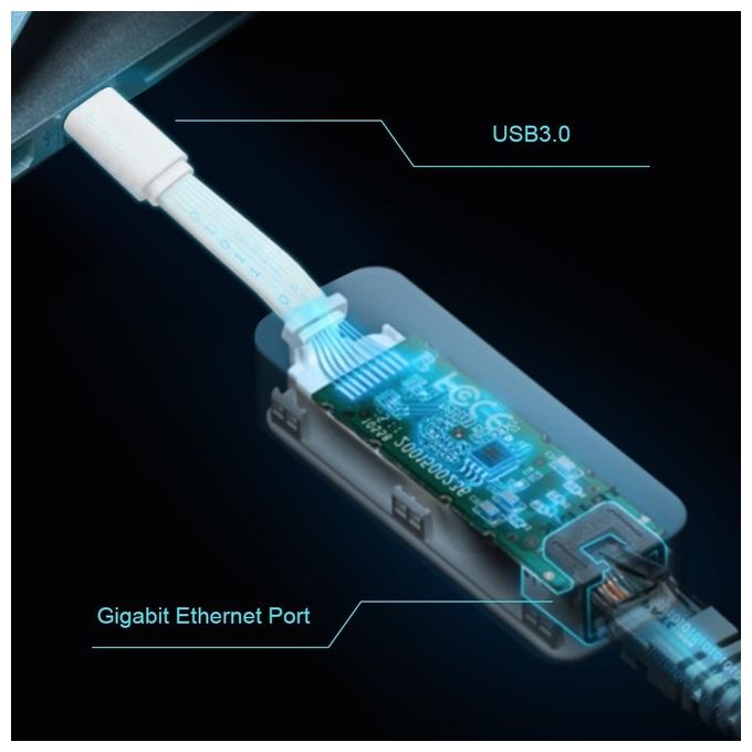 Tp-Link UE300C Scheda di Rete e Adattatore Ethernet 10000 Mbit-s