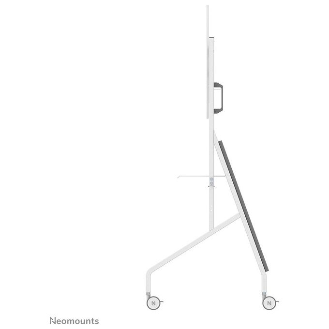 Neomounts FL50-525WH1 Move Go Carrello TV da Pavimento 55'' 86'' 76 Kg VESA 900x600 mm certificazione TÜV colore Bianco