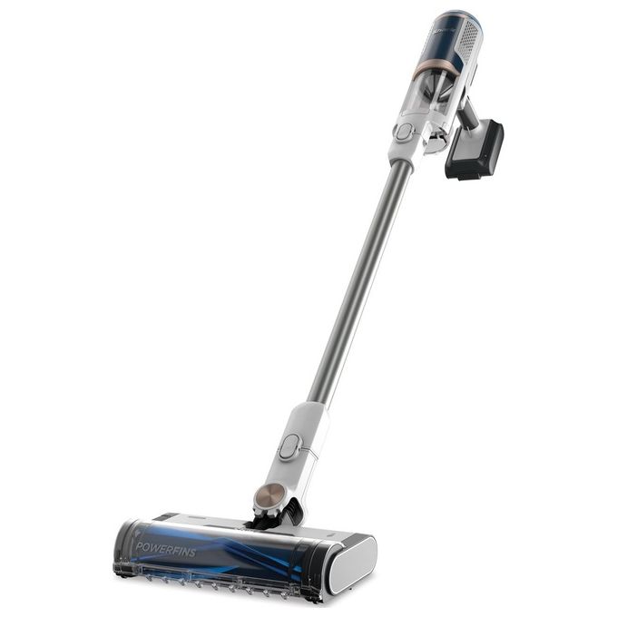 Shark BU3521EU Floor Detect Aspirapolvere a Bastone 2 in 1 Ciclonico Senza Sacchetto 240W 40 min 84 dB colore Blu Bianco