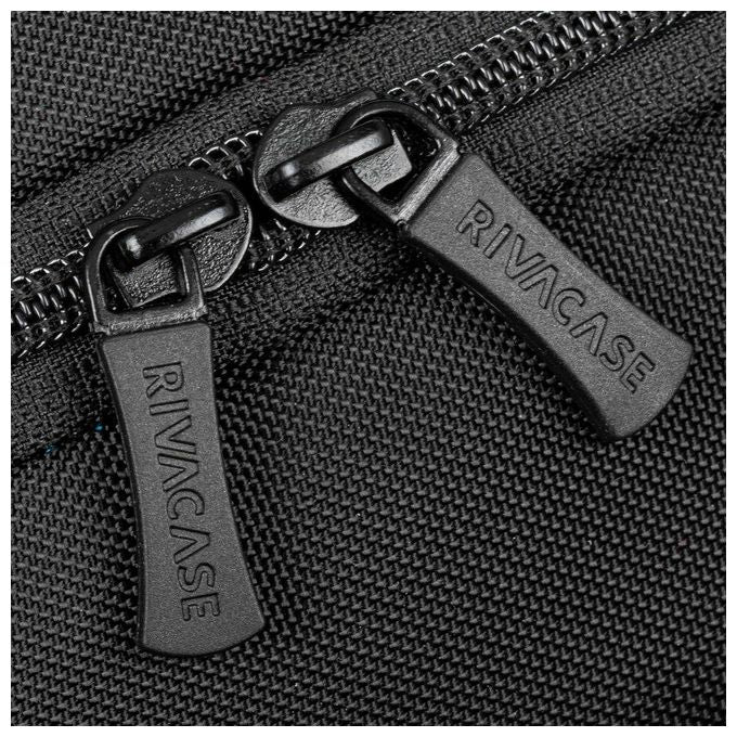 Rivacase 8267 BLACK Zaino City Backpack per Notebook 17.3'' Idrorepellente 2 Scomparti colore Nero