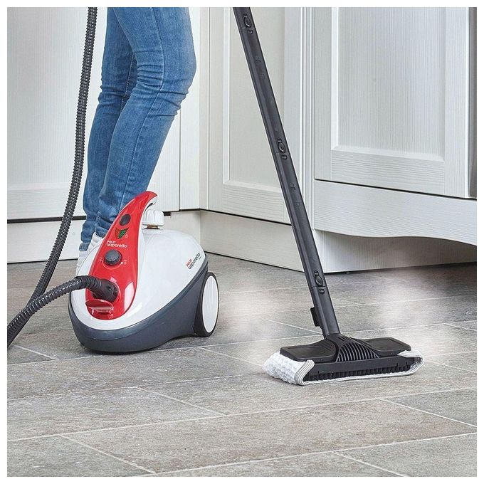 Polti PTEU0268 Vaporetto Smart 30_R Pulitore a Vapore Capacita' 1,6 Litri Potenza 1800 W Bianco-Rosso