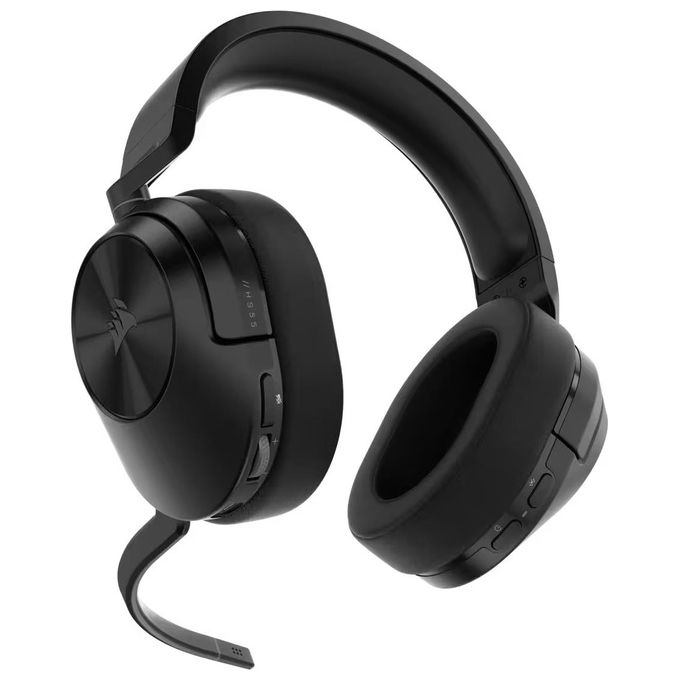 Corsair CA-9011280-EU HS55 Wireless Cuffie Gaming Surround Dolby Audio 7.1 2.4 GHz Bluetooth 24h autonomia colore Nero