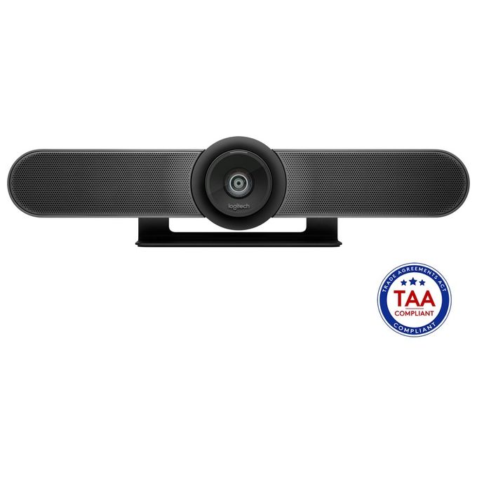 Logitech MeetUp Videocamera 4K per Videoconferenza, Ultra HD