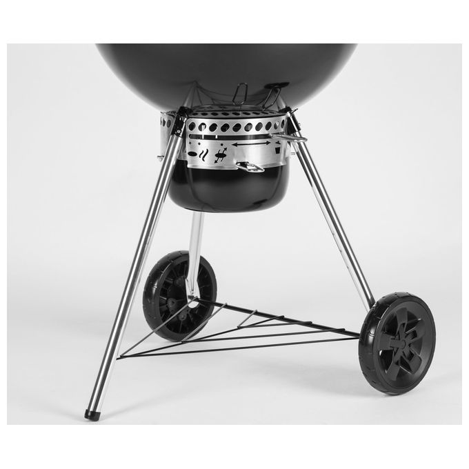 Weber GBS E-5750 Grill Antracite con Carrello Nero-Argento