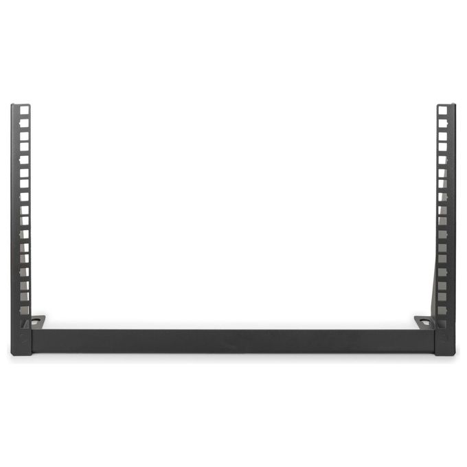 Digitus DN-48005 Staffa per montaggio a parete per apparecchiature da 19 pollici 6U Capacita' 40 kg Materiale Acciaio colore Nero