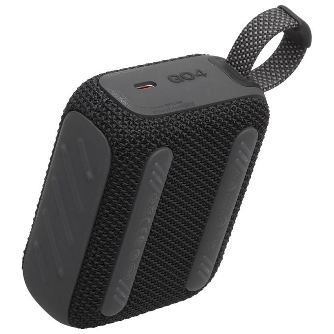 JBL JBLGO4BLK Go 4 Altoparlante Bluetooth Portatile 4,2 W IP67 Waterproof Antipolvere Autonomia 7 h colore Nero