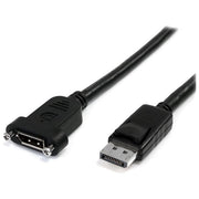 Startech Cavo Displayport Panel-Mount Digital Video Extension 3ft 20Pin
