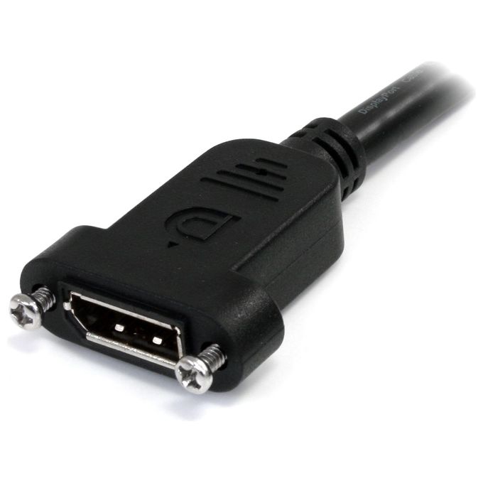 Startech Cavo Displayport Panel-Mount Digital Video Extension 3ft 20Pin