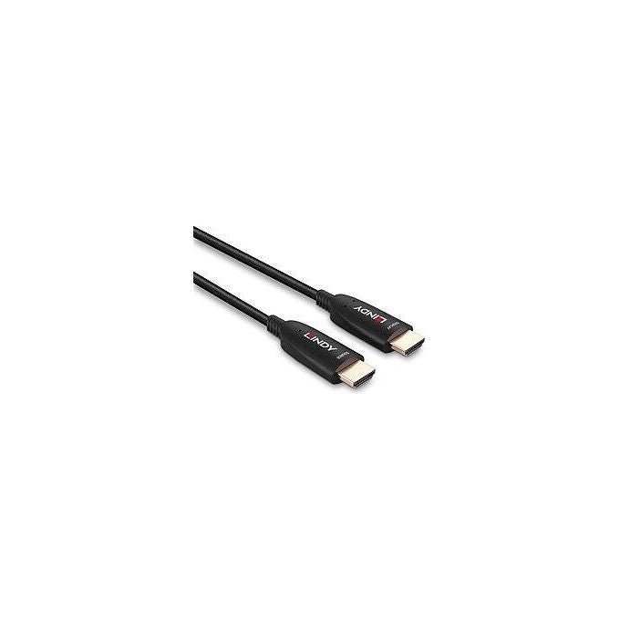 Lindy 38511 Cavo ibrido in fibra ottica HDMI 8K60 15 m 48 Gbps HDMI 2.1 8K@60Hz colore Nero