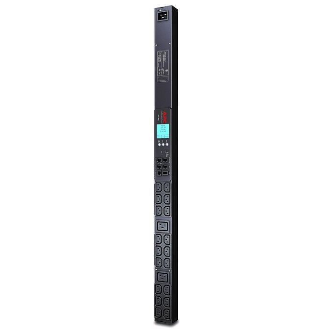 APC Metered Rack PDU Unita' distribuzione alimentazione ( montabile in rack ) 200-208-230 V c.a. V RS-232 20 Connettori uscita