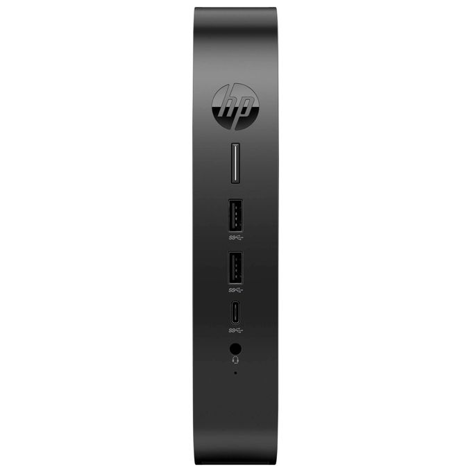 HP 5H0W3EA#ABZ Elite t655 Thin client AMD Ryzen Embedded R2314 8 GB RAM 64 GB eMMC Windows 10 IoT Enterprise colore Nero