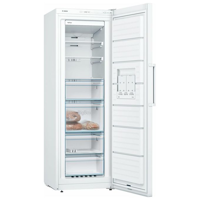 Bosch GSN33VWEP Serie 4 Congelatore Verticale 225 L 176 cm Classe E 39 dB NoFrost BigBox colore Bianco