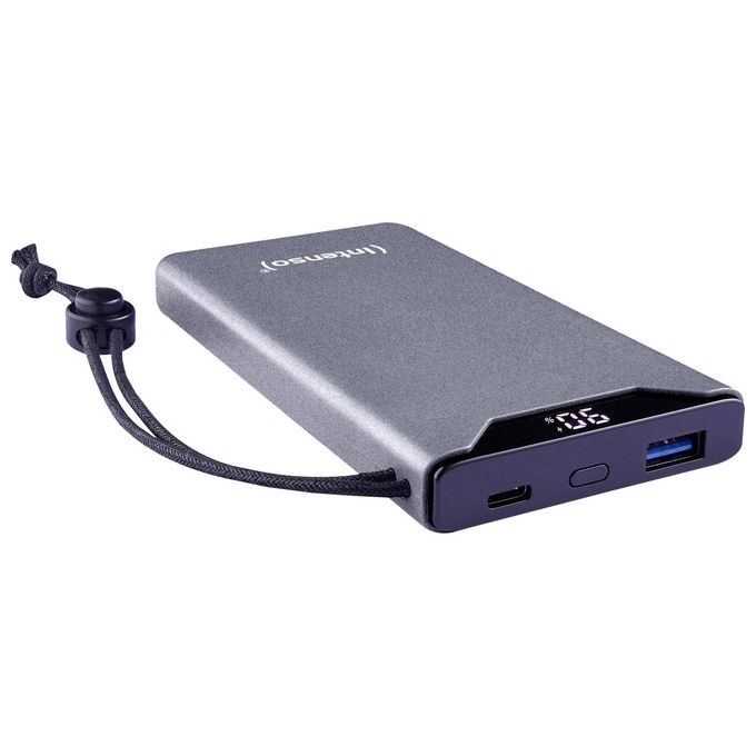 Intenso Powerbank F10000 Grigio 10000 mAh con USB-C a Tipo C