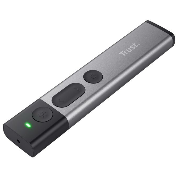 Trust Kazun Puntatore Wireless Rf Alluminio Nero