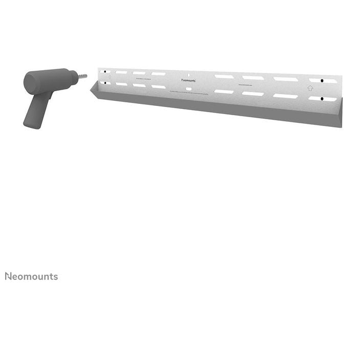 Neomounts WL30S-850BL18 Supporto TV a Parete Fisso per Schermi 43''-86'' VESA 100x100-800x400 mm Regolazione Altezza 0-20 mm Distanza dal Muro 3.3 cm colore Nero