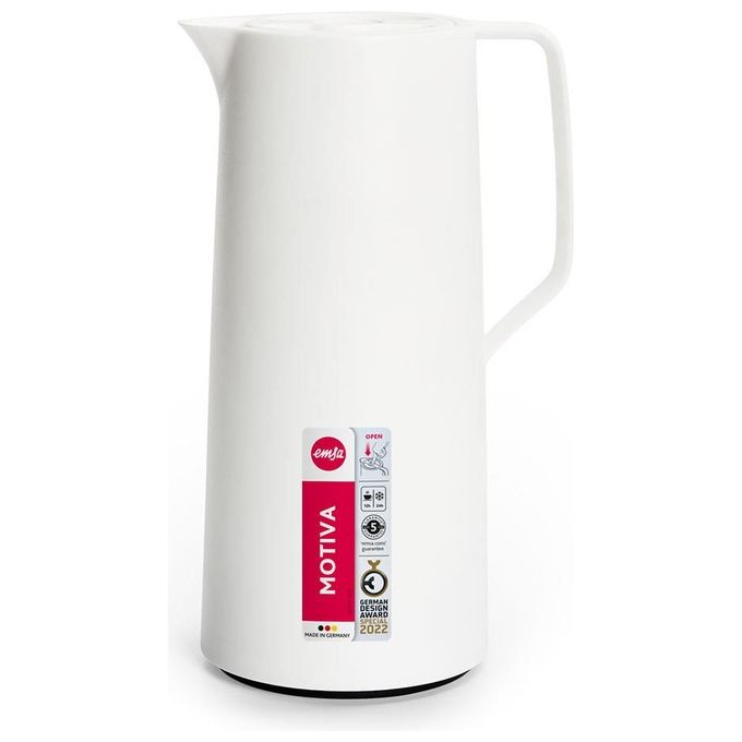 Emsa Caraffa Termica Motiva Quick Press Bianco