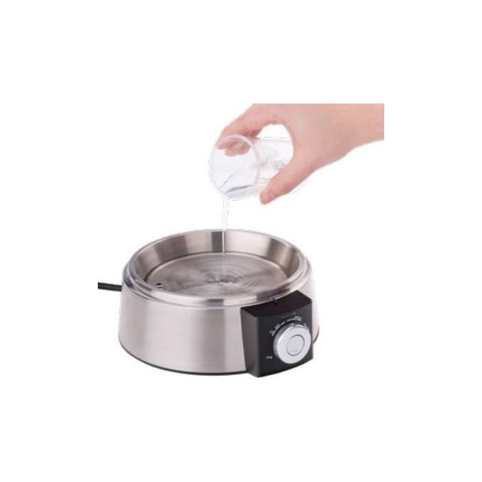 Cloer 6070 Cuociuova elettrico 7 uova 435 W cottura alla coque mantenimento calore colore Nero Argento