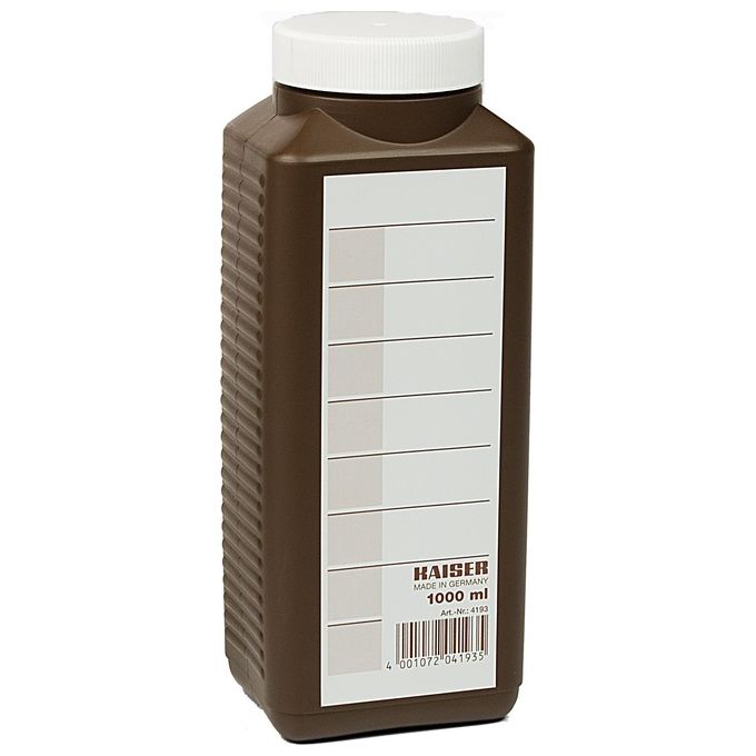 Kaiser Fototechnik Bottiglia Chimica 1000ml Nero