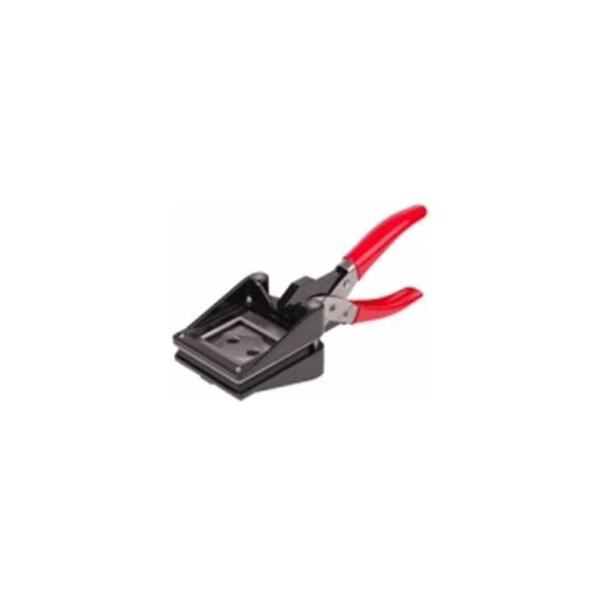 Walimex pro 12128 Punzone per Fototessera 35x45 mm per Taglio Carta con Maniglia Ergonomica colore Nero