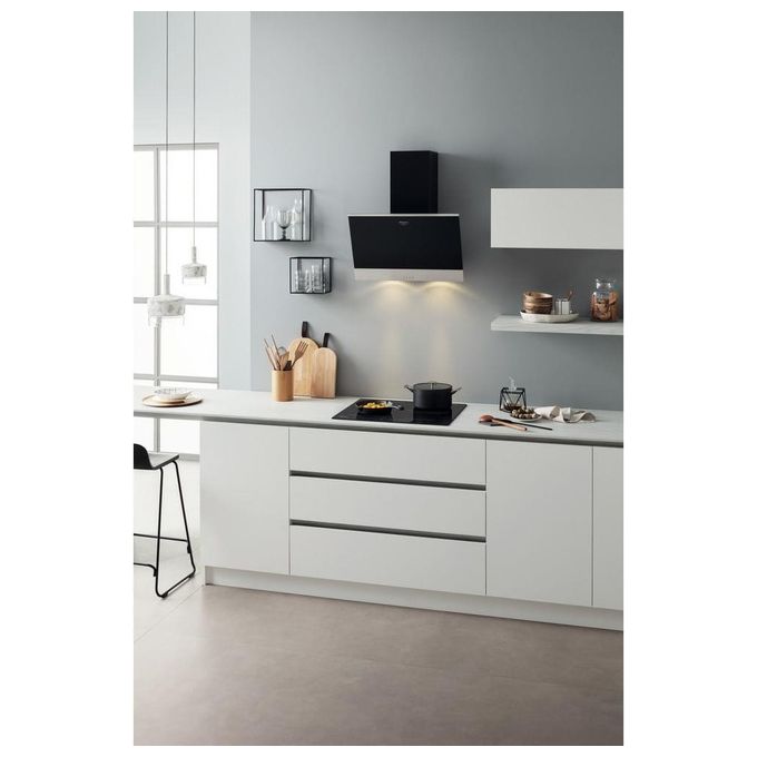 Hotpoint HB 3160C NE Piano cottura a induzione 59 cm 4 zone Flexi Duo Touch 7200 W colore Nero