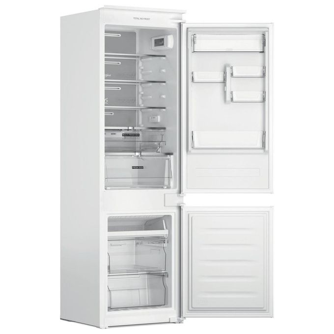 Whirlpool WHC18 T132 Frigorifero Combinato da Incasso 250 L 177 cm Classe E 32 dB No Frost Multi-Airflow colore Bianco