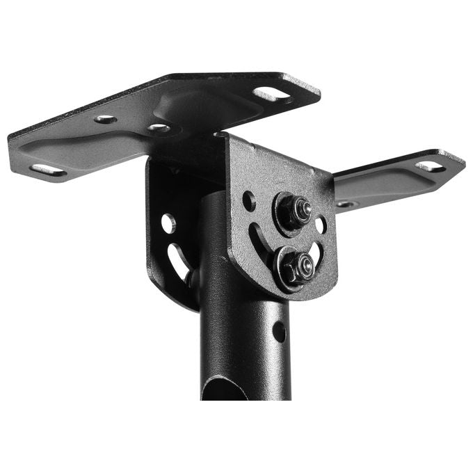 Equip 650321 Staffa TV da 32'' a 70'' per Montaggio a Soffitto Inclinazione 5 - 25° Rotazione ±30° VESA 100x100 - 400x400 mm colore Nero