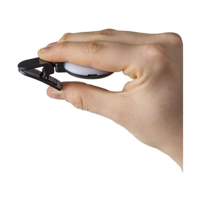 Celly Click Light Led Flash per Selfie Bluetooth con Flash Nero