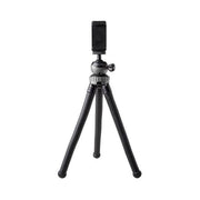 Celly Click Flextri Treppiede per Smartphone-Action Camera 3 Gambe Nero