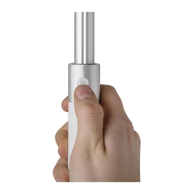 Celly Mono Splitpod Bluetooth Bastone per Selfie per Smartphone Bianco