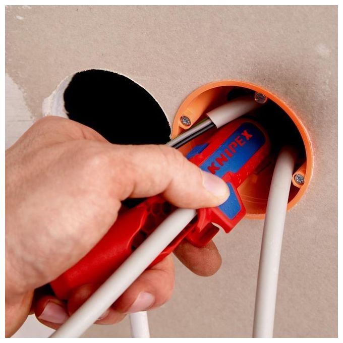 Knipex ErgoStrip Utensile Spelacavi per Mancini