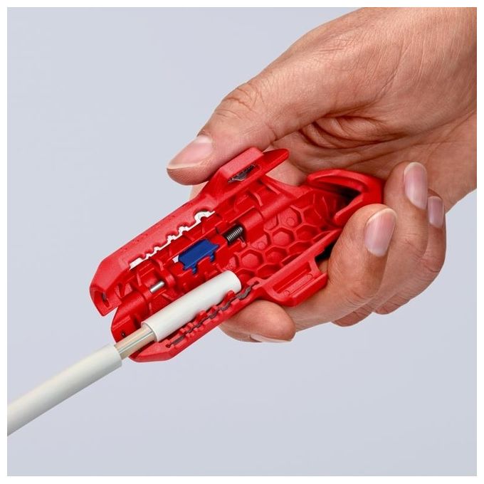 Knipex ErgoStrip Utensile Spelacavi per Mancini