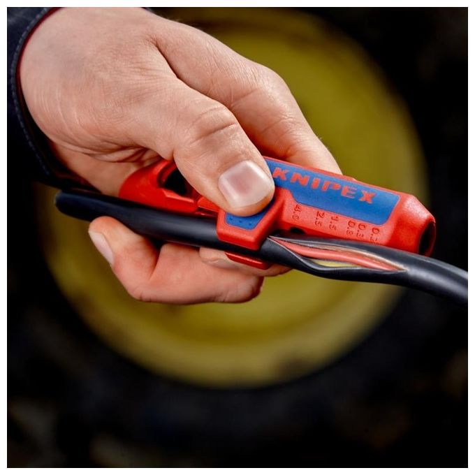 Knipex ErgoStrip Utensile Spelacavi per Mancini