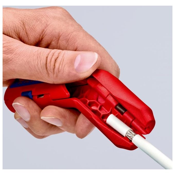 Knipex ErgoStrip Utensile Spelacavi per Mancini