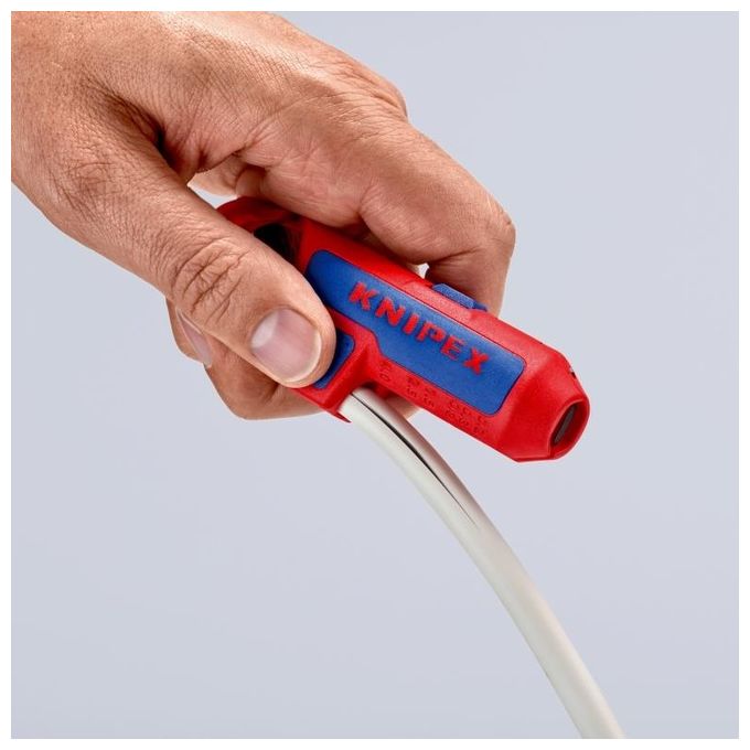 Knipex ErgoStrip Utensile Spelacavi per Mancini