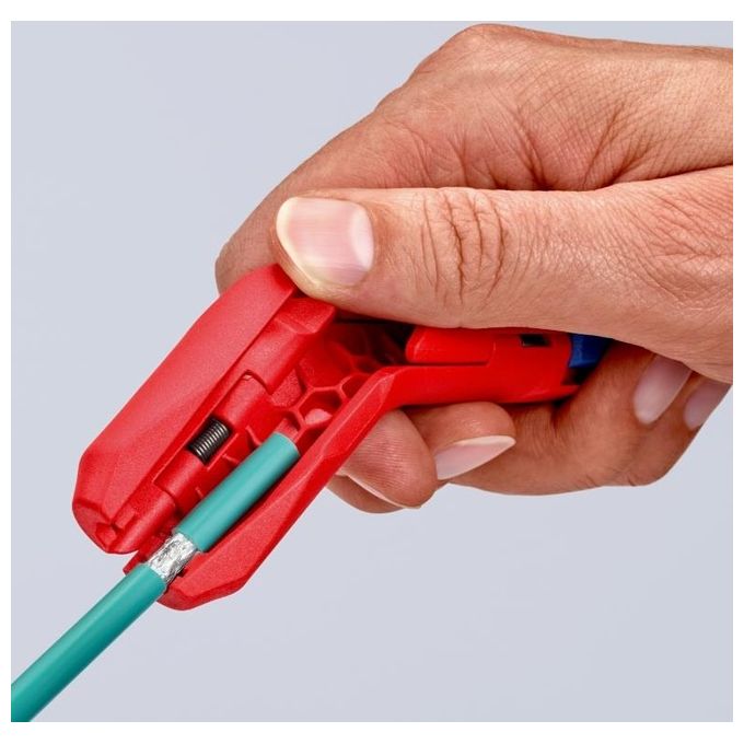 Knipex ErgoStrip Utensile Spelacavi per Mancini