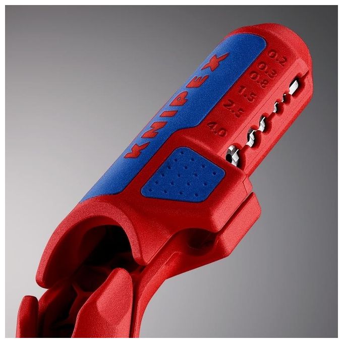 Knipex ErgoStrip Utensile Spelacavi per Mancini