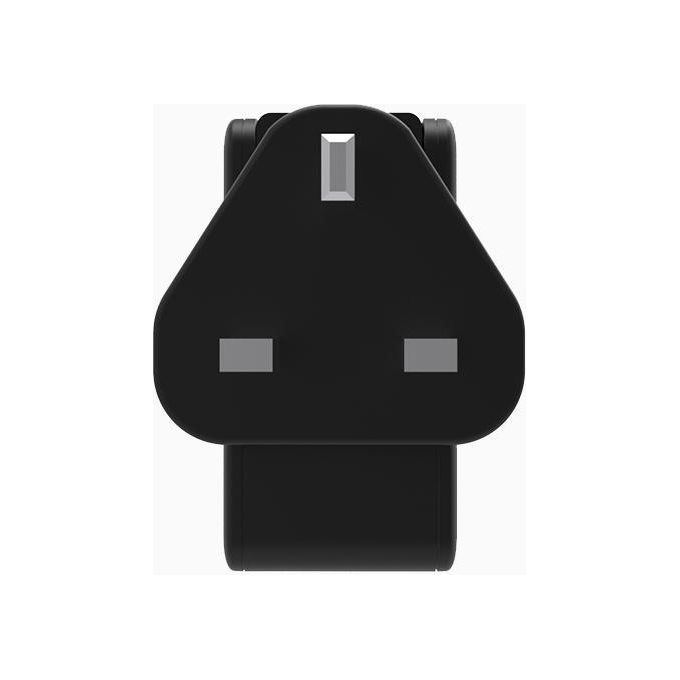 Cygnett adattatore da rete con adattatori da viaggio 57w pd usb-c + usb-a