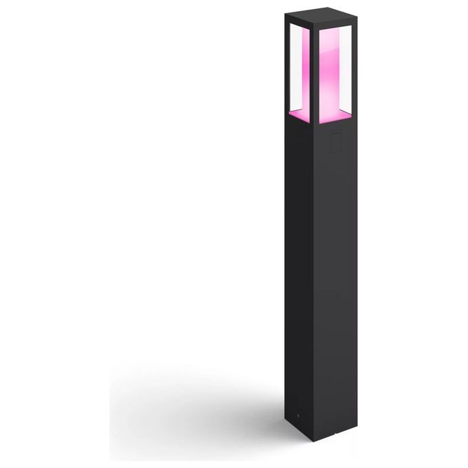 Philips Hue White and Colour Ambience Palo per Esterni con Led Integrato Nero Impress