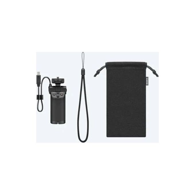 Sony VCTSGR1.SYU Impugnatura con Treppiede per Action Camera e Cyber-shot Controllo Scatto Zoom Integrato Altezza Max 10.6 cm Peso 93 g colore Nero