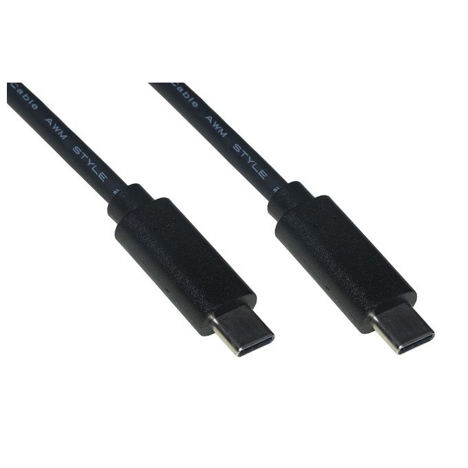 Link Cavo Usb4 G3 Connettori Usb-C Maschio-Maschio 40 Gbps 100W 8k 30hz 0.5mt