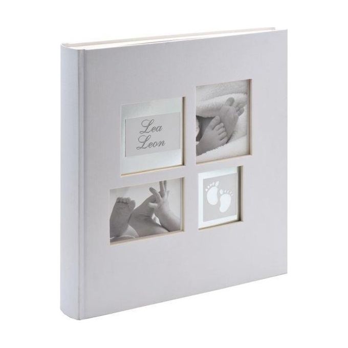 Walther design UK-172 Album Fotografico 60 fogli 28 x 30,5 cm colore Argento