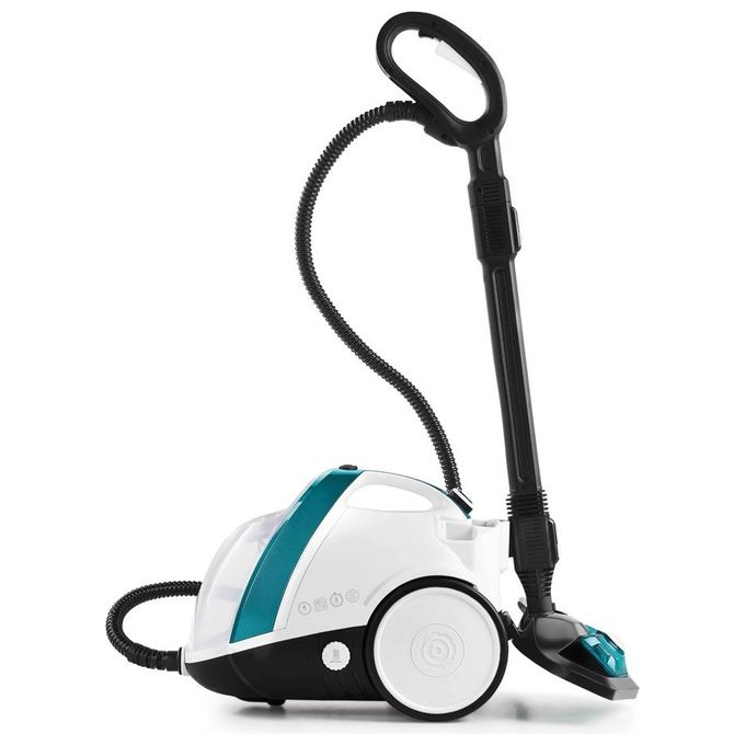 Polti PTEU0277 Vaporetto Smart 100_T Pulitore a Vapore Capacita' 2 Litri Potenza 1500 W Spazzola Vaporforce Bianco-Verde