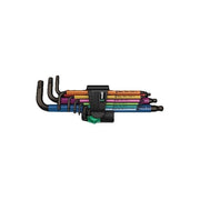 Wera 950 SPKL-9 SM N  Multicolour Assortimento di Chiavi a L Metriche BlackLaser 9 Pezzi