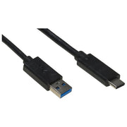 Link Cavo Usb-A a Usb-C Maschio Maschio 1,80mt in Rame Nero