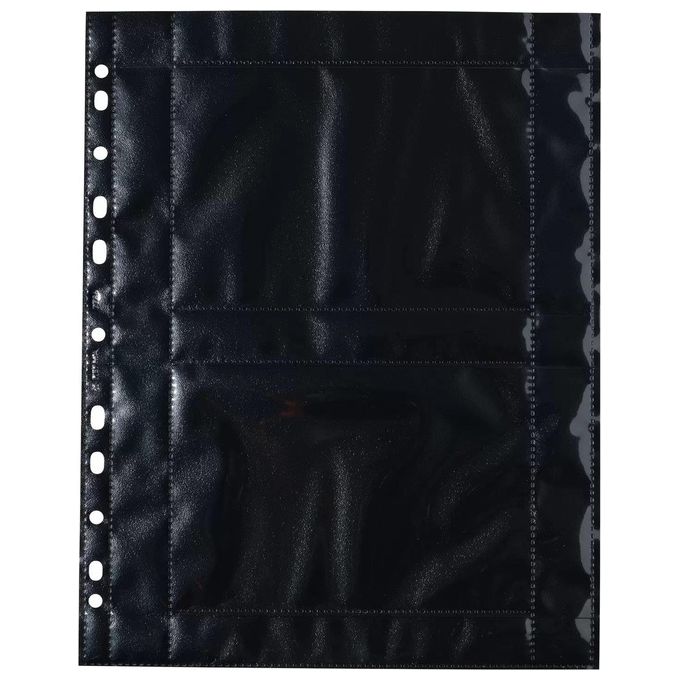 Herma FotoPhan 10x15cm Traverso 10 Fogli Nero